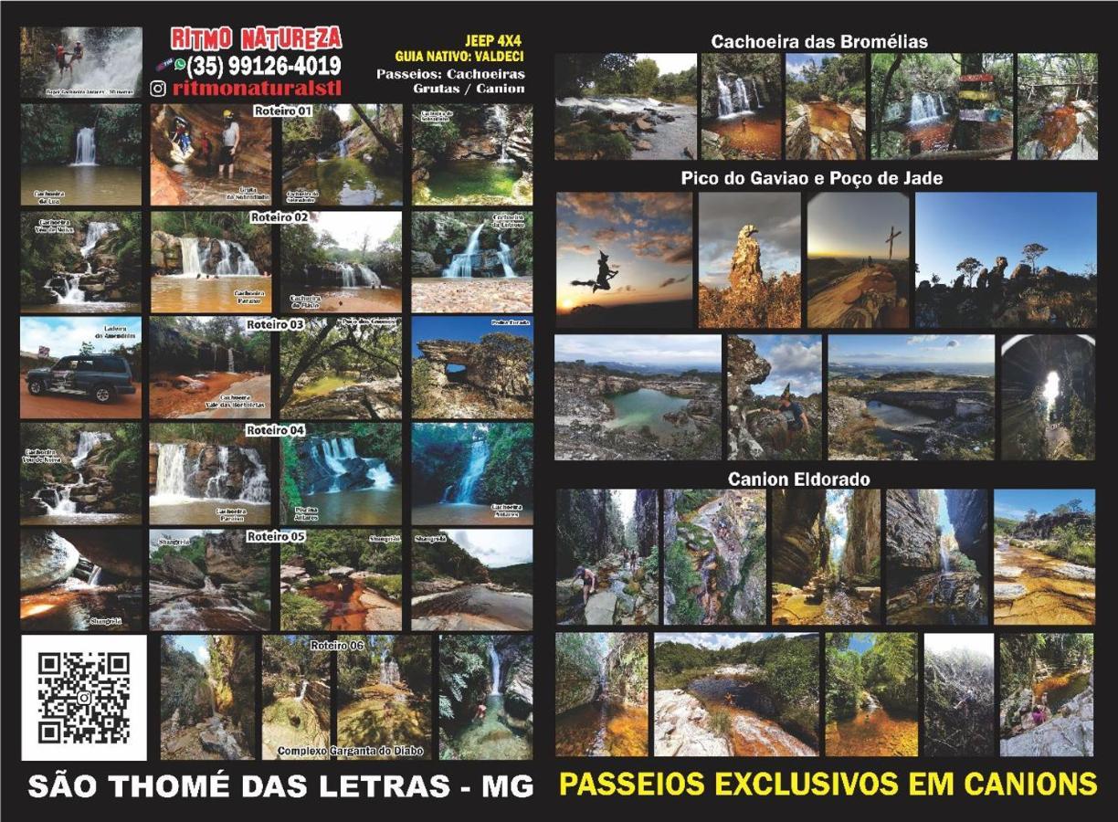 Pousada Ritmo Natureza São Tomé das Letras Екстериор снимка